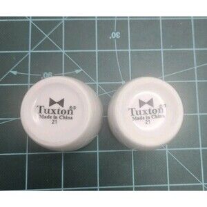 Tuxton White Porcelain Restaurant Ware Sake Cup Lot of 2
